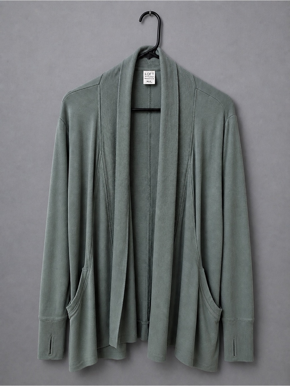 Athleta Open Front Drape Cardigan